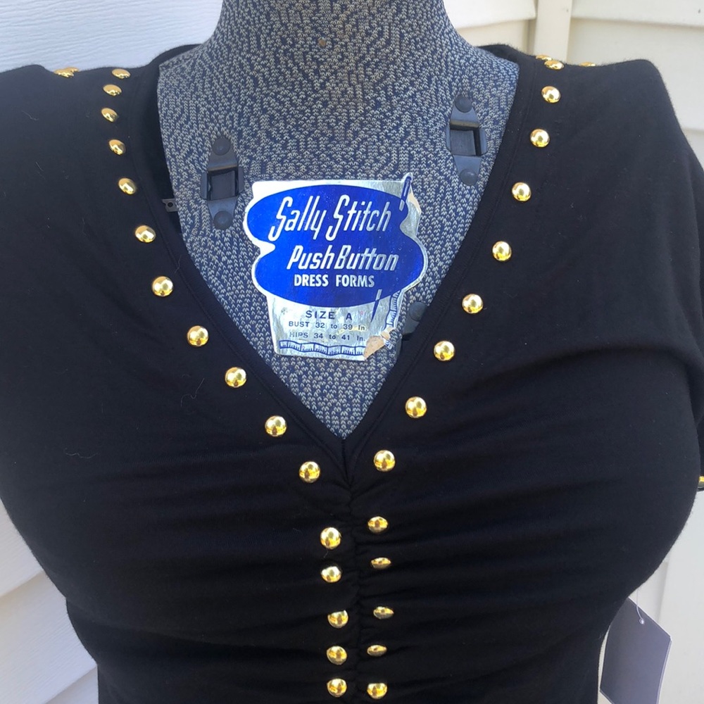 cut & sew knit top designer Carmen Marc Volvo